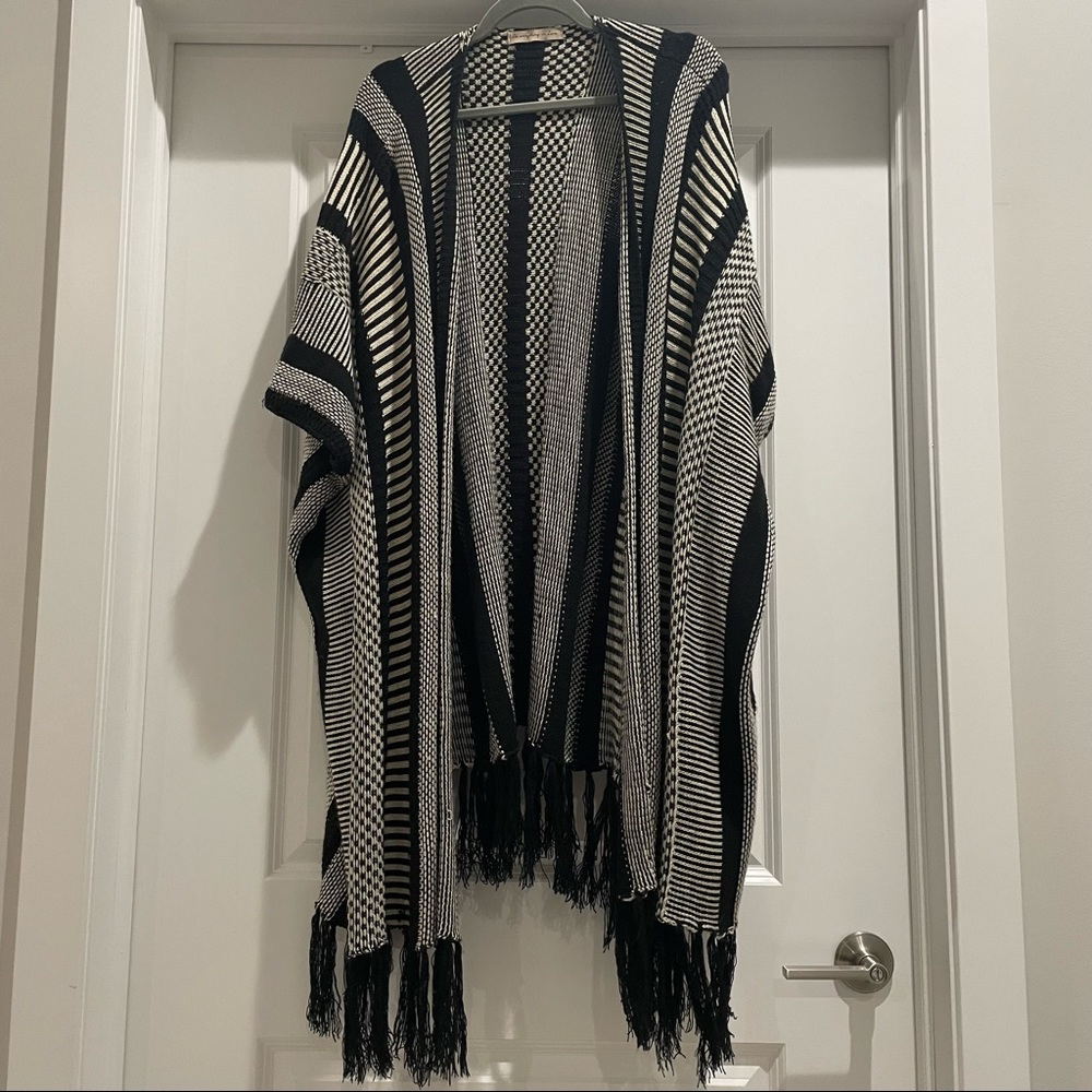 Bohemian Knit Kimono: OS